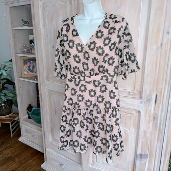 Ted Baker London Flower Dress Size 3 US 8 - Picture 6 of 8